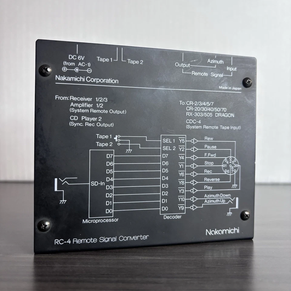 Nakamichi RC 4 REMOTE SIGNAL CONVERTER - Image 1 of 4
