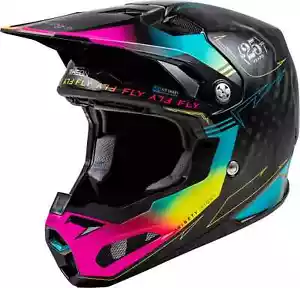 Fly Racing Size 2XL Formula S Carbon Legacy SMART Helmet w/ GPS SOS Beacon - Picture 1 of 19
