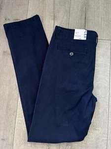Arizona Flex Boys Navy Blue Slim Fit Chino4 Pockets  Size 18 New Condition - Picture 1 of 5