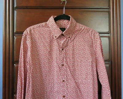 J.Crew button down shirt floral long sleeves men's Small - Image 1 of 4