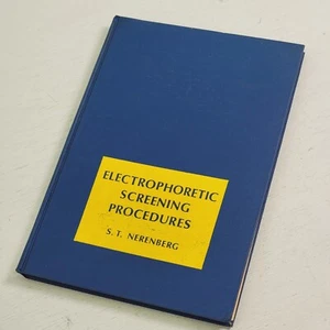 Electrophoretic Screening Procedures Medical Technology 1973 S. T. Nerenberg - Picture 1 of 8