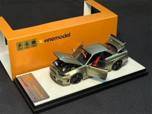 PGM 1:43 Nissan R34 Z-Tune JADE Modellino Auto verde - Foto 1 di 18