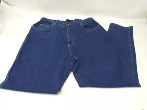 Excellent 2 Pairs GLORIA VANDERBILT Stretch 20W Medium Classic 40x31 Blue Jeans - Picture 1 of 9