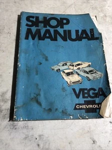 ☑️1971 Chevrolet Vega 2300 Shop Manual Engine Transmission Electrical Suspension - Picture 1 of 12