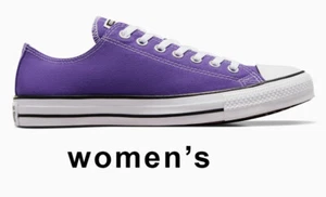 Classic Women's CONVERSE Chuck Taylor All Star Low Sneaker Canvas Upper - Picture 1 of 92