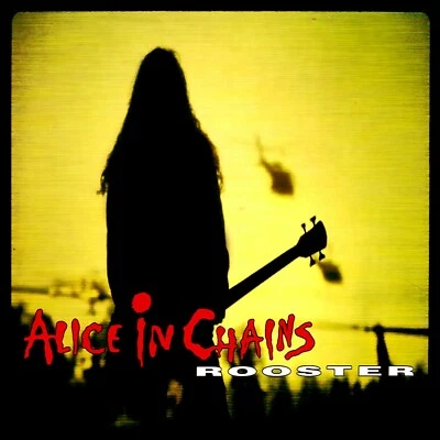 ALICE IN CHAINS Rooster BANNER 5x5 Ft Fabric Poster Tapestry Flag album art - Image 1 of 3