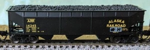 Bluford Shops N 3-Bay Offset Side Hopper Alaska Railroad 'Post-1974' ARR #14323 - Picture 1 of 1