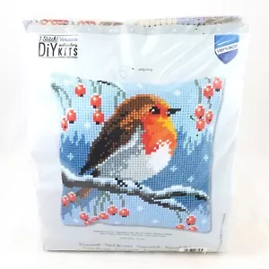 Vervaco Red Robin en invierno kit de punto de cruz hágalo usted mismo kit artesanal NUEVO - Imagen 1 de 4