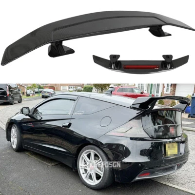 No Drilled 47" GT Racing Rear Trunk Spoiler Wing Lip For Honda CR-Z Hatchback - Image 1 of 4