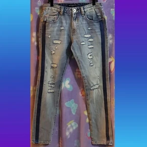 Cult Of Individuality Rocker Slim Rigid Light Stone Blue Denim Jeans Men's 32x33 - Picture 1 of 12