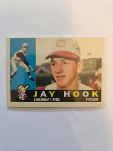 1960 TOPPS JAY HOOK RC #187 VG/EX COMBINED SHIPPING - Picture 1 of 2