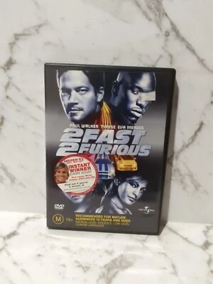 2 Fast 2 Furious  (DVD, 2003) Region 2,4 - Image 1 of 2