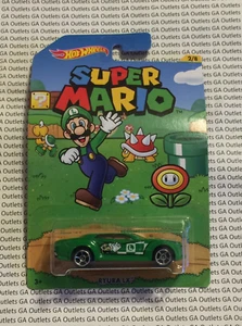 Hot Wheels Super Mario LUIGI RYURA LX Green Nintendo Series 2/8 - Picture 1 of 4