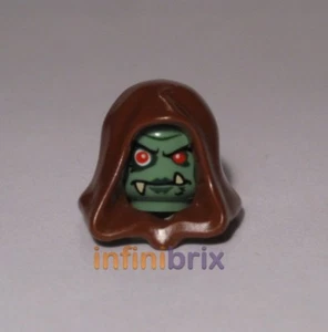 Lego Troll Queen / Sorceress Head + Hood from set 7097 Mountain Fortress NEW - Picture 1 of 1