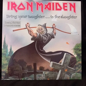 Iron Maiden - Bring Your Daughter to the Slaughter - 7" Etched disc - EMS171 - Picture 1 of 4