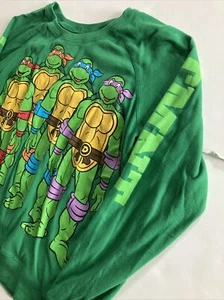 Nickelodeon TMNT Teenage Mutant Ninja Turtles Long Sleeve Youth Sz XXL (19) - Picture 1 of 11