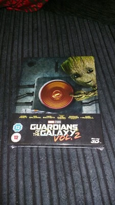 Guardians Of The Galaxy vol.2 3D Steelbook New Sealed - Image 1 of 2