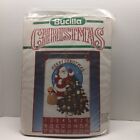 Bucilla Felt Applique Christmas Advent Calendar Kit Santas Tree Ornaments 82476