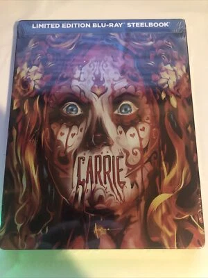 Carrie Limited Edition Best Buy Exclusive Steelbook Blu-Ray NEW Sealed Horror - Image 1 of 2