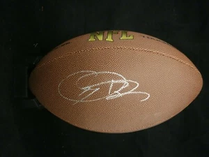 Odell Beckham Jr. Cleveland Browns Signed Football LOM COA (FB94) - Picture 1 of 2