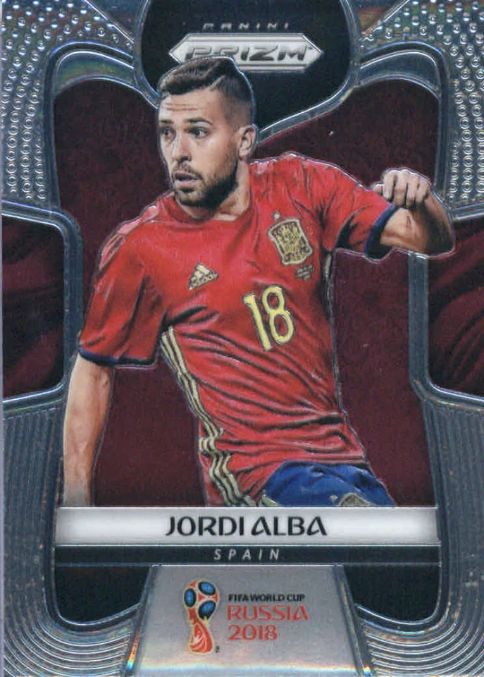 2018 Panini Prizm World Cup #203 Jordi Alba Spain Soccer Card - Image 1 of 1