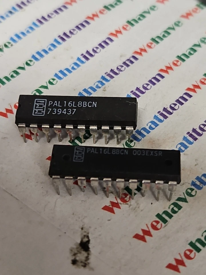 PAL16L8BCN  / IC / DIP / 2 PIECES (qzty) - Image 1 of 1