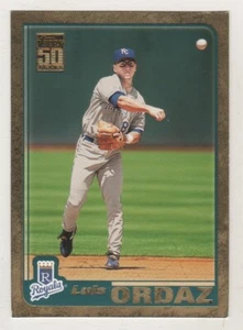 2001 Topps Gold BB #719 Luis Ordaz Kansas City Royals BV$5 ####/2001 - Picture 1 of 1