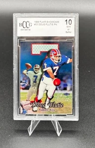 1999 Fleer Flair Showcase Passion Doug Flutie Row 2 Seat 53 #53 Bills BCCG 10 - Picture 1 of 2