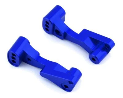 ST Racing Concepts Associated DR10 Aluminum Wheelie Bar Mount (Blue) - Image 1 of 2
