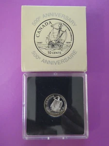 Kanada, 10 Cents, 1997, John Cabot, Silber, PP - Bild 1 von 3