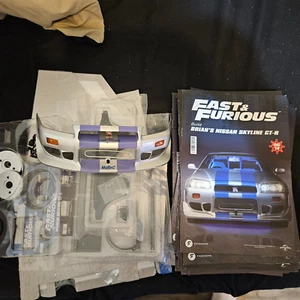 Fanhome Fast and Furious Build Brain's Nissan Skyline Started 1-32 - Imagen 1 de 8