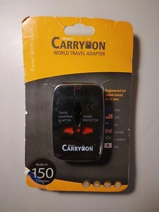 Miami CarryOn International Travel Adapter, Worldwide AC Charger (UK/EU/AU/CN) - Picture 1 of 2