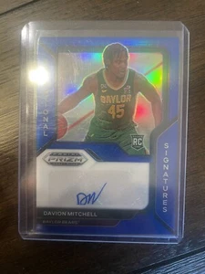 2021 Prizm Draft Picks DAVION MITCHELL Blue /45 Sensational Signatures Auto RC - Picture 1 of 1