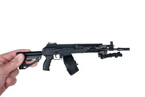 GoatGuns 1/3 Scale Die Cast RPK-16 LMG Model, Black - Bild 1 von 4