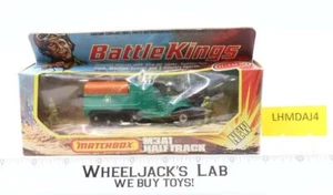 Battle Kings K-108 M3A1 Half Track NEW Matchbox 1974 W/Box England Vintage - Picture 1 of 4