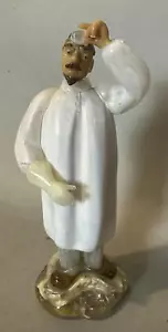 Vintage Arcadia Czech 8.5" Art Glass Figural Sculpture of a Doctor - Picture 1 of 6