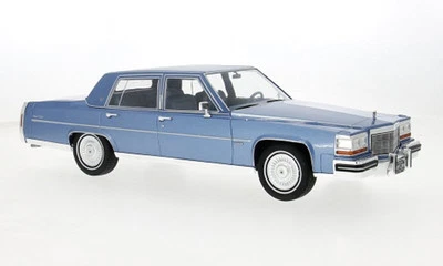 MODEL CAR GROUP CADILLAC Fleetwood Brougham - 1982 - blue - MCG 1:18