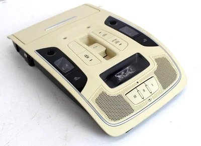 2012-2018 AUDI A6 A7 S6 S7 FRONT OVERHEAD CONSOLE READING DOME LIGHT PANEL #3199 - Image 1 of 4