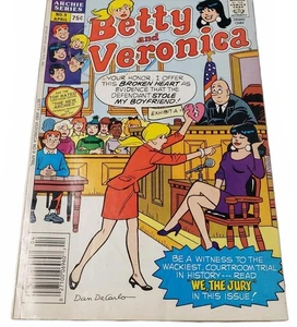 Betty & Veronica #310 (Archie, 1982) Dan DeCarlo Cover "We are the Jury" Vintage - Picture 1 of 9