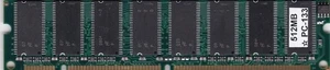 512MB 1x512MB PC133 Micron Chips SDR Memory Stick 64Mx64 PC-133 SDRAM DUAL RANK - Picture 1 of 2