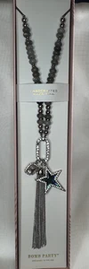 Bomb Party Pendant - RBP6249GR "Star Studded Nights" Abalone Shell/ Labradorite - Picture 1 of 6