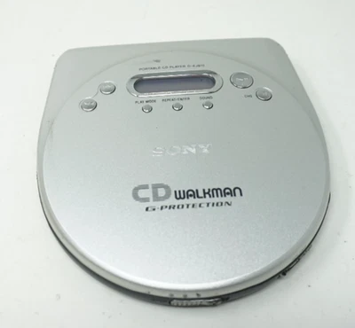 Sony Walkman D-EJ815 CD Player G-Protection Jog Proof Working Silver Case - Image 1 of 4