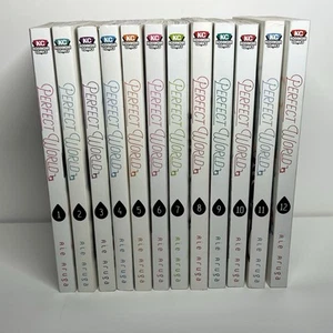 Perfect World Set Rie Aruga #1-12 Complete English Manga Graphic Novels Ages 16+ - Picture 1 of 5