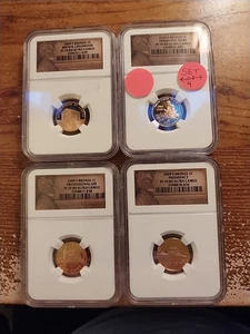 2009 S Lincoln Bronze Cent Bicentennial 4 Coin Proof Set NGC PF70 RD Ultra Cameo - Picture 1 of 1