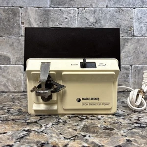 Abridor de latas debajo del gabinete Black & Decker de colección modelo EC59D tipo 2 funciona + soporte - Imagen 1 de 6