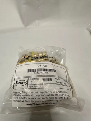 Fairview Fittings 725-10D Push Lock Fitting 5/8 Barb X 1/2 NPT 725-10D 10 pack - Image 1 of 4