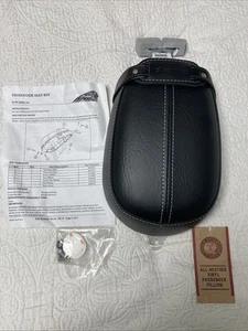 OE Indian Scout Passenger Seat  “Black” New Never Used Or Mounted. - Picture 1 of 4