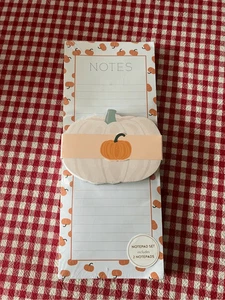 Eccolo Herbst Kürbis Notizblock Set Neu - Bild 1 von 5