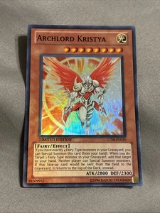 Yugioh! Archlord Kristya CT08-EN010 Super Rare - Picture 1 of 2
