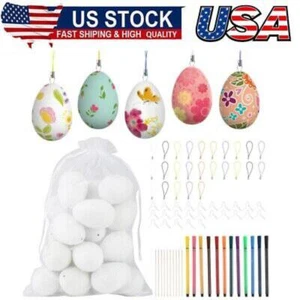 25pcs Easter Decorative Eggs,6cm Eggs,Easter Decoration,Decorative Easter Eggs - Picture 1 of 8